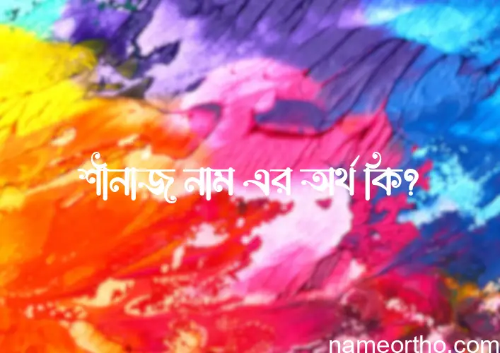 শীনাজ নামের অর্থ কি? (ব্যাখ্যা ও বিশ্লেষণ) জানুন